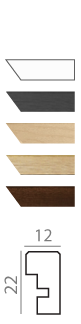 Nordic Wood Frames 12×22
