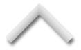 White upward chevron arrow on a black background