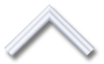 White upward pointing arrow icon on black background