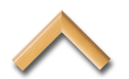 Natural wood picture frame corner sample