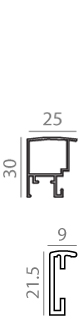 Aluminium Picture Frame – Front Loader