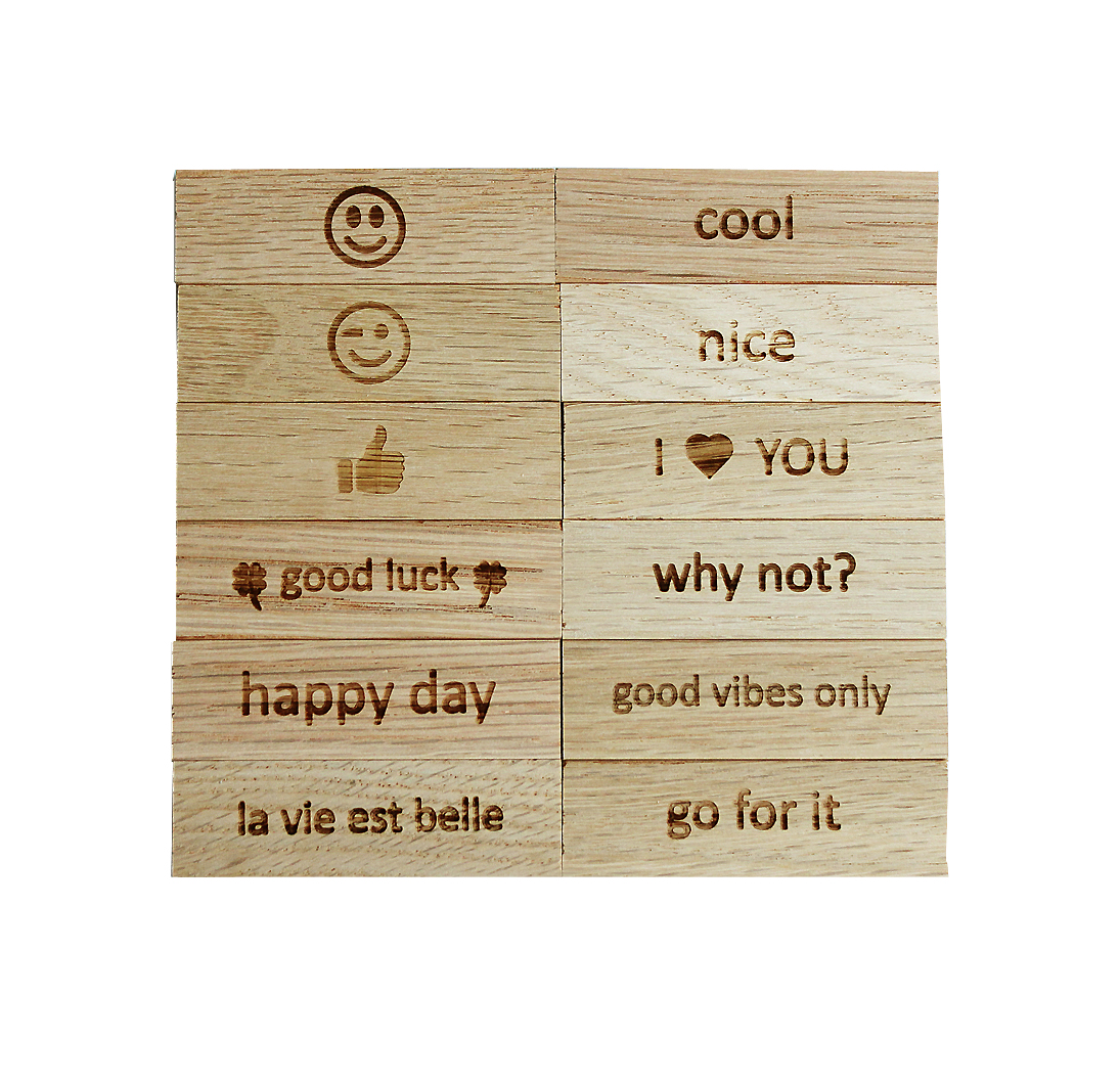 Wood Message Bars