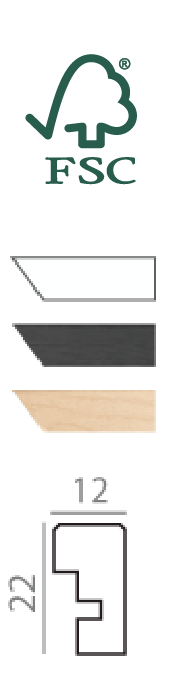 Wood Frames MDF 12×22