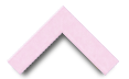 Light pink arrowhead pointing upwards on a black background
