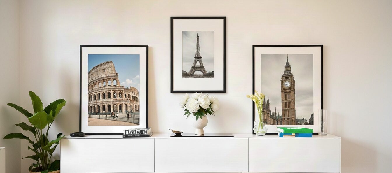 From Canvas to Wall: Why Custom Shadow Gap Frames Are Best for Art, Photography & Interior Design